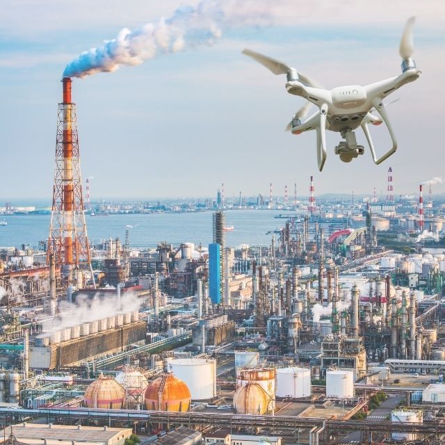Hyperlocal Air Quality Monitoring with drone