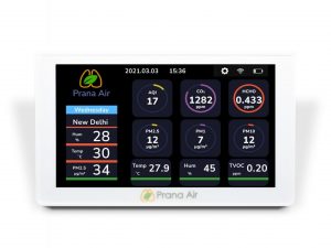 prana air sensible plus air quality monitor