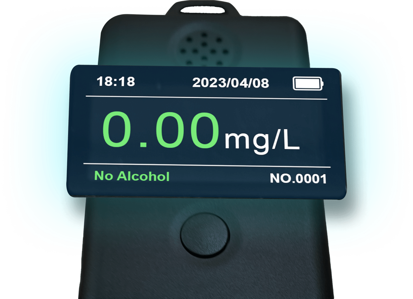 Détecteur d'alcoolémie sans contact, testeur de souffle, écran d'affichage  TFT à réponse rapide, éthylomètre