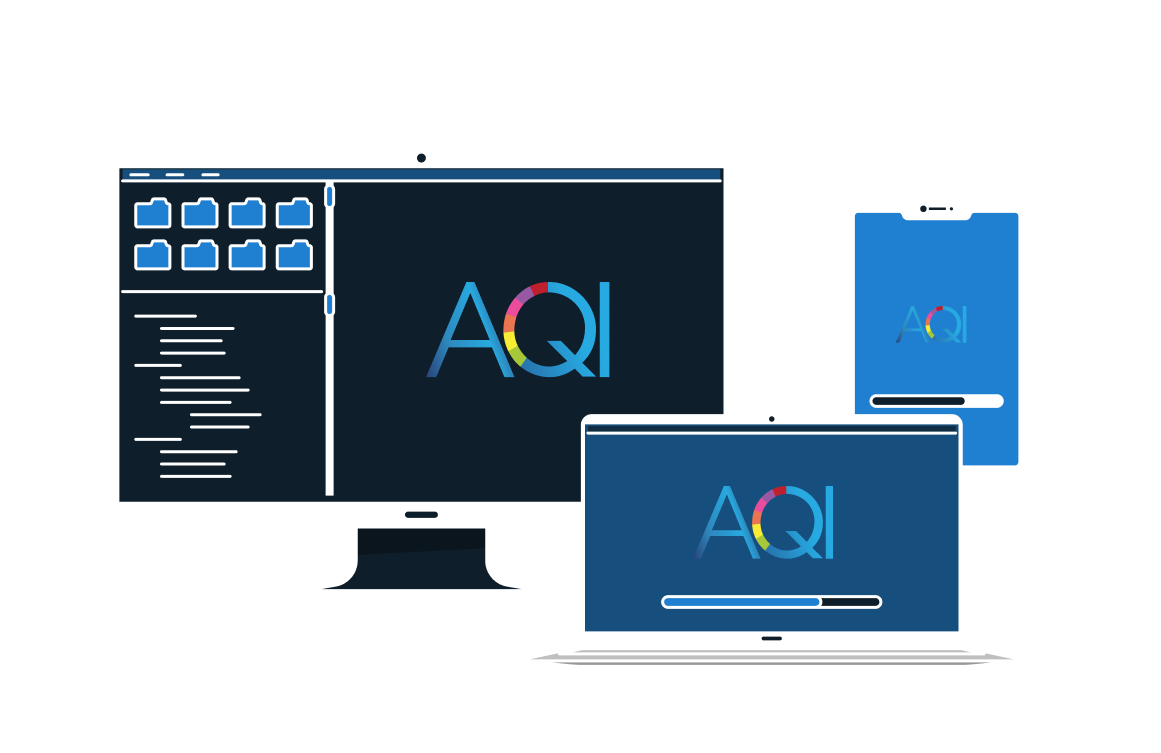 aqi data dashboard and apps