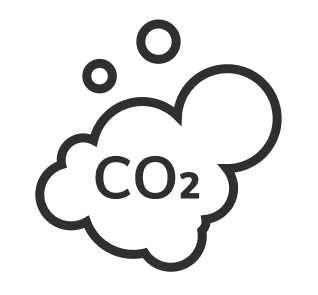 co2 ガスアイコン