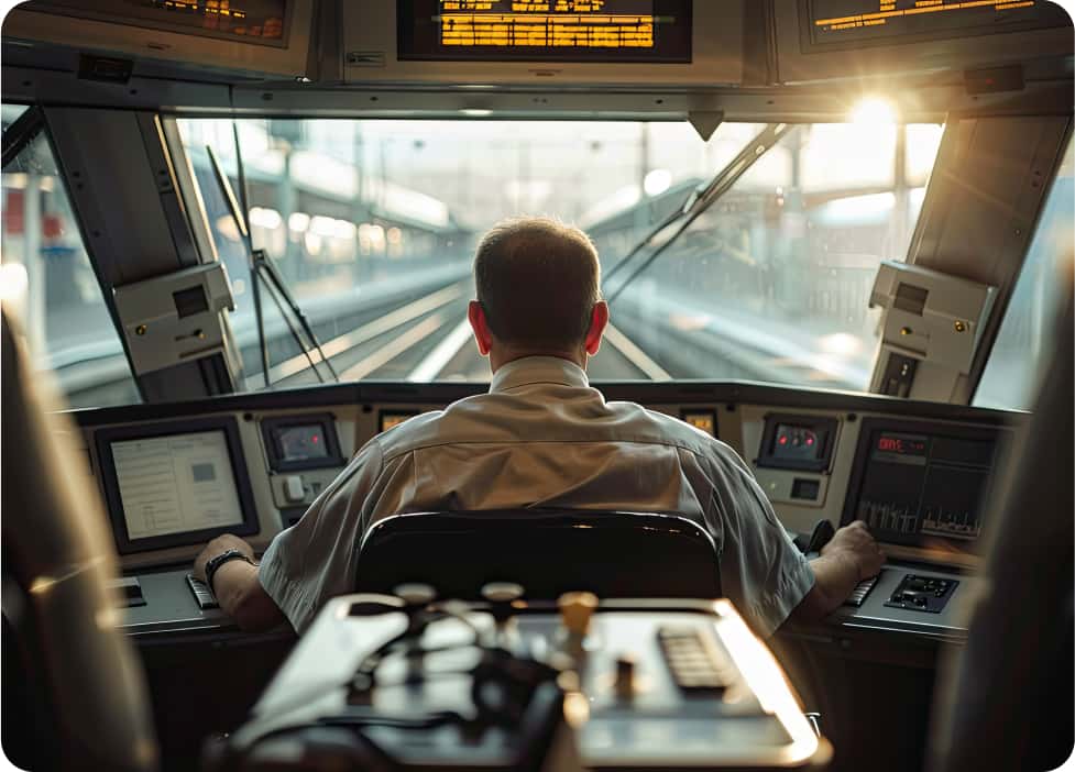 pollution de l'air dans les cabines de locomotive