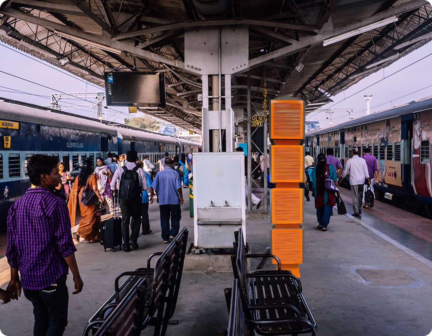 prana air outdoor air purifier for railways