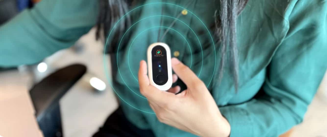 prana air wearable personal air purifer